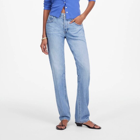 MADEWELL Dean Easy Straight Jeans Size 26 - Picture 1 of 10